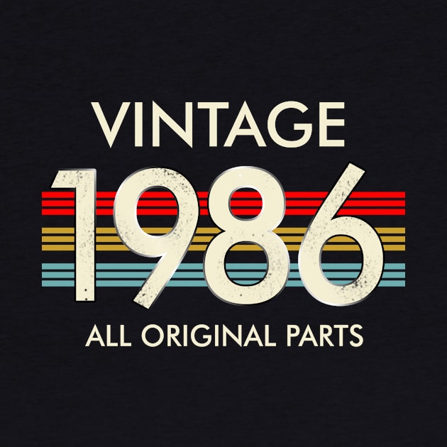 Vintage 1986 All Original Parts by louismcfarland